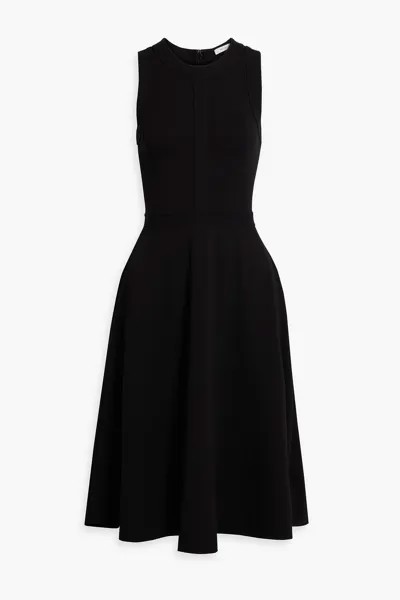 Платье миди Diana из джерси IRIS & INK, черный