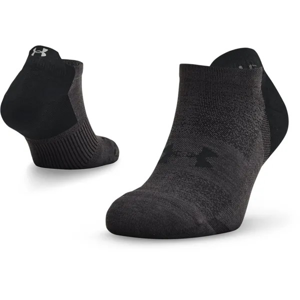 Носки Under Armour Invisible Dry Run Unisexes no show, черный