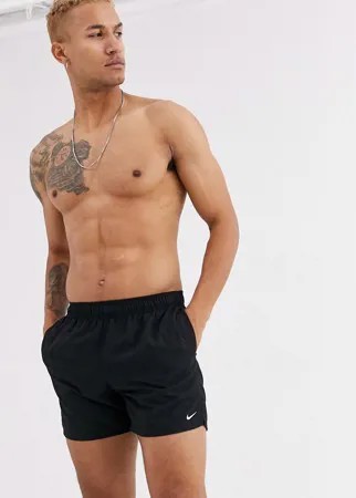 Черные короткие шорты для плавания Nike Swim-Черный