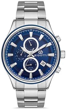 Fashion наручные  мужские часы BIGOTTI BG.1.10423-2. Коллекция Milano