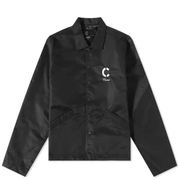 Спортивная куртка Clottee By Clot Script Logo Coach, черный