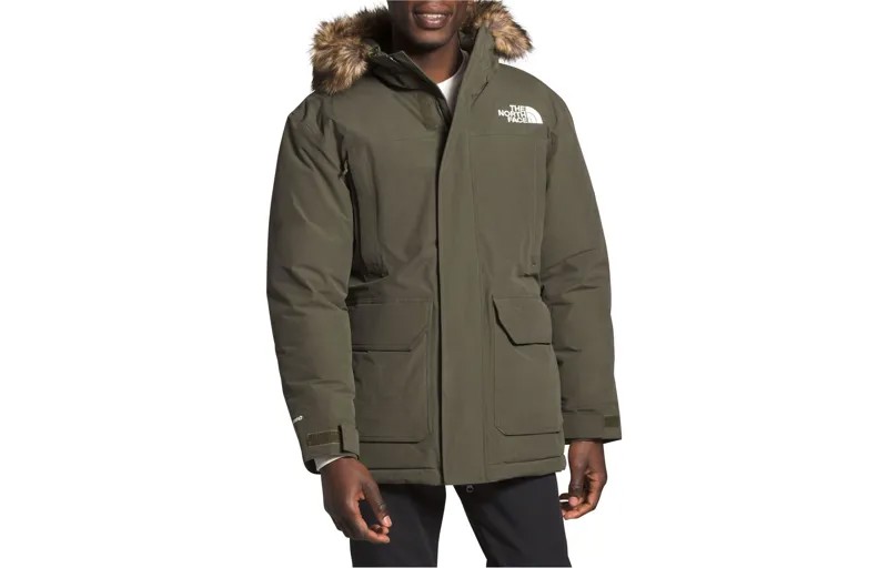 Пуховик мужской зеленый The North Face, зеленый