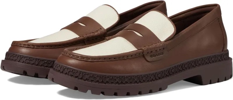 Лоферы COACH Cooper Loafer, цвет Saddle