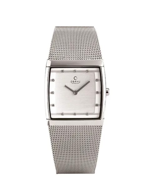 Наручные часы женские Obaku V102LXCCMC серебристые