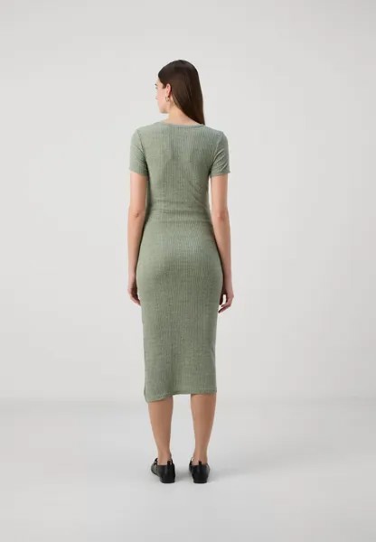 Платье из джерси MLANLI JUNE MIDI DRESS MAMALICIOUS, светло-зеленый