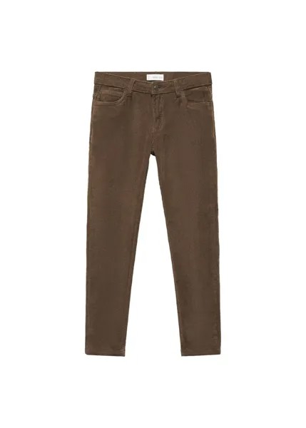 Обычные брюки MANGO KIDS Borja, коричневый