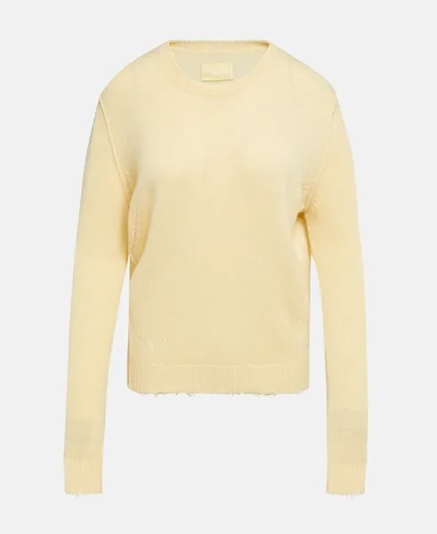 Кашемировый пуловер Zadig&Voltaire, желтый