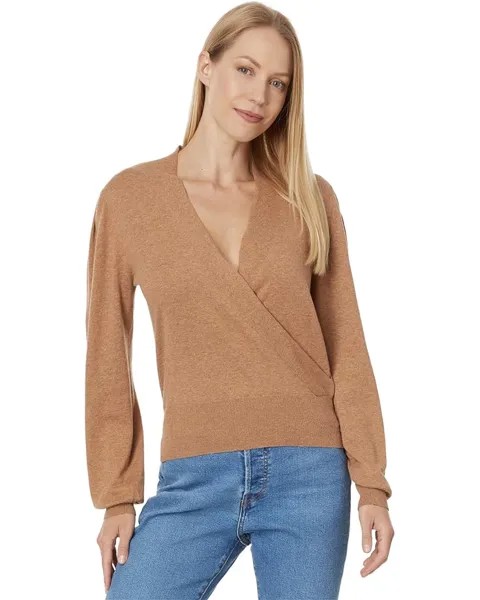 Свитер Lilla P Surplice Sweater, цвет Bourbon