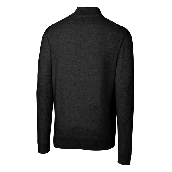 Мужской пуловер с молнией на четверть от Lakemont Tri-Blend Cutter & Buck
