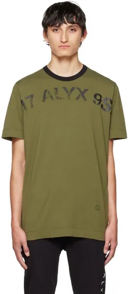 Зеленая футболка с рисунком 1017 ALYX 9SM