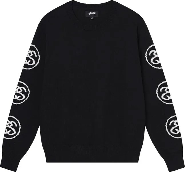 Свитер Stussy SS-Link Sweater 'Black', черный