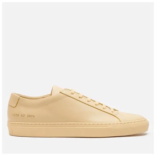 Мужские кеды Common Projects Original Achilles Low жёлтый , Размер 40 EU