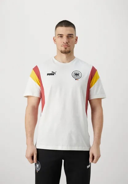 Национальная сборная Deutschland Dhb Archive Футболка Puma, цвет warm white/black