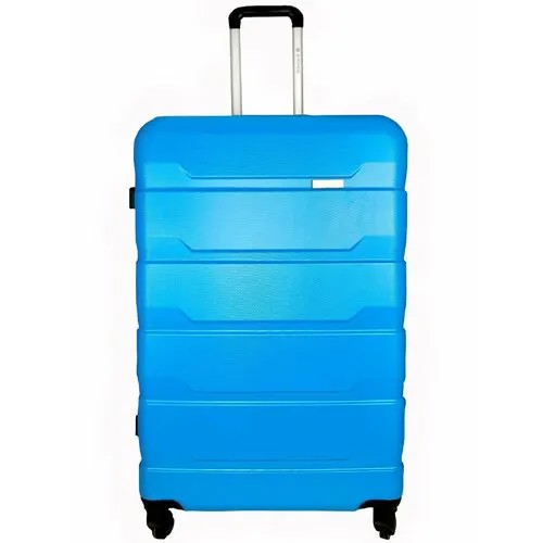 Умный чемодан 4 ROADS Ch0947, 91 л, размер L, голубой