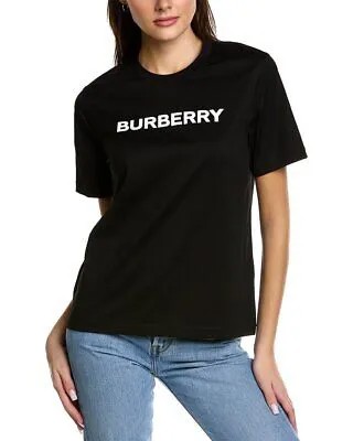 Женская футболка с логотипом Burberry, размеры Xxs