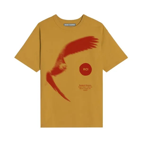 Футболка Reese Cooper Eagle 'Yellow', желтый
