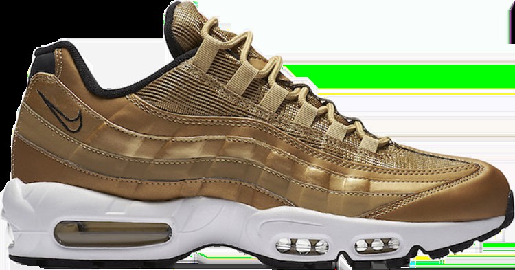 Кроссовки Nike Air Max 95 QS 'Metallic Gold', золотой