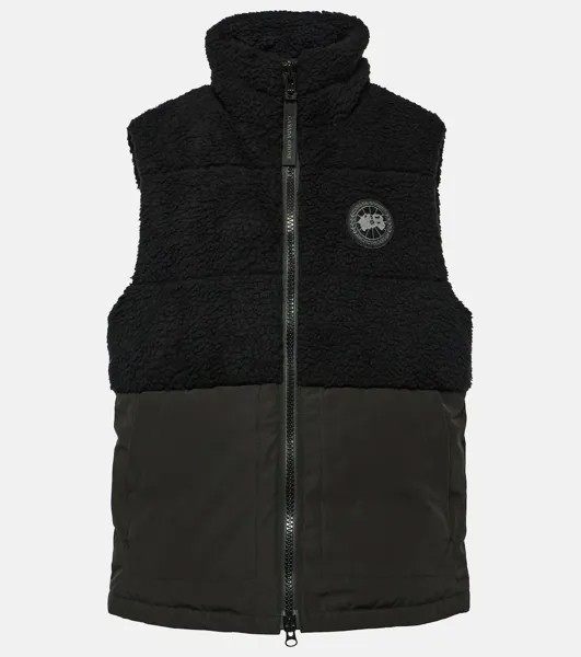 Elora флисовый пуховик Canada Goose, черный