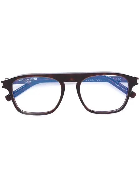 Saint Laurent Eyewear очки в квадратной оправе