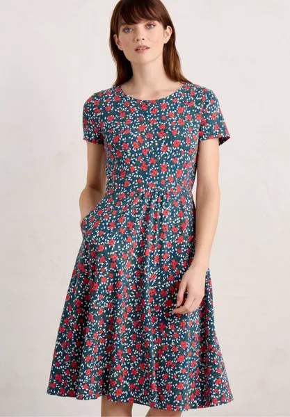 Платье из джерси APRIL SHORT SLEEVE MIDI Seasalt Cornwall, цвет reed flower raincloud