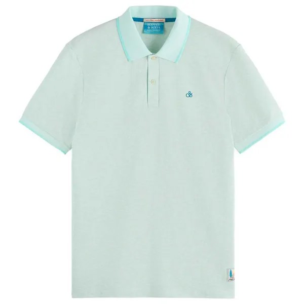 Поло Scotch & Soda 175662, зеленый