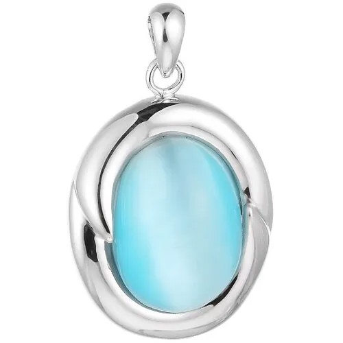 Подвеска ELEMENT47, серебро, 925 проба, стекло