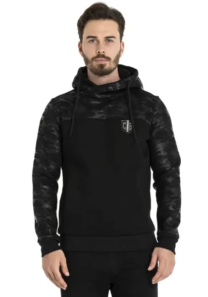 Толстовка Cipo & Baxx с капюшоном, черный