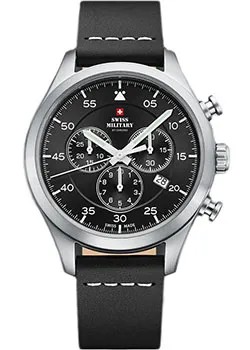 Швейцарские наручные  мужские часы Swiss Military SM34076.04. Коллекция Pilot
