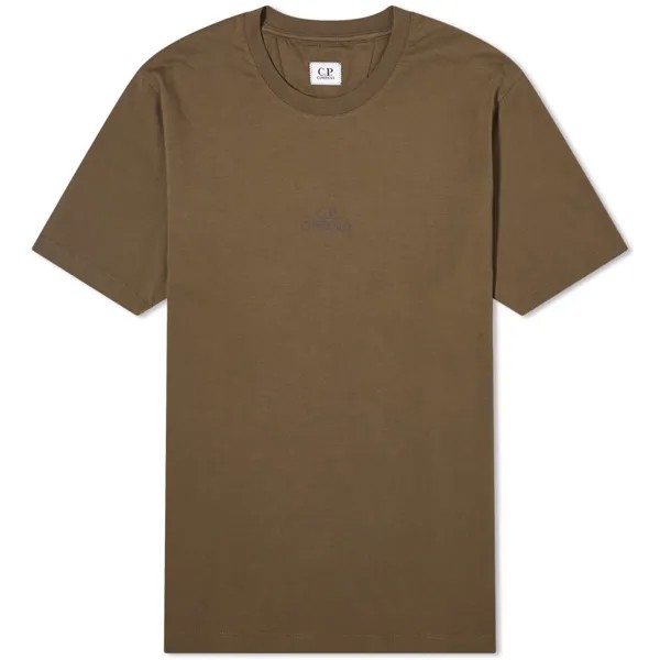 Футболка C.P. Company 30/1 Jersey Graphic T-Shirt, цвет Ivy Green