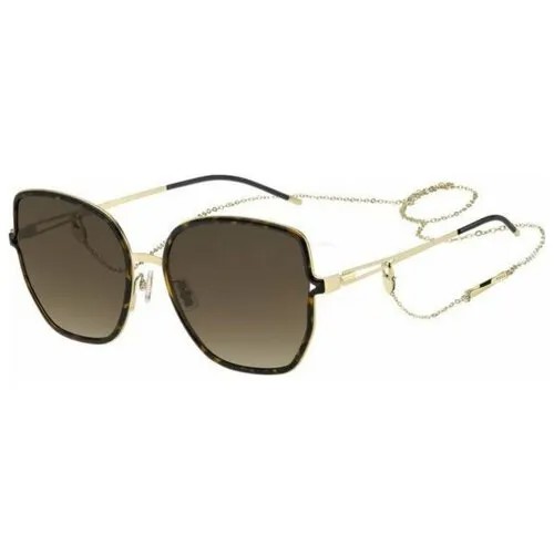 Солнцезащитные очки BOSS, коричневый