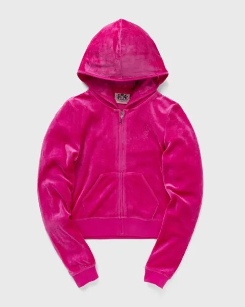 Худи Juicy Couture Wmns Robyn Hoodie, цвет nostalgia pink