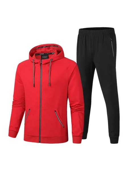 Мужской спортивный костюм размера плюс 9xl, 8xl, 7xl, 2 шт., спортивная одежда, повседневные спортивные костюмы, мужская спортивная куртка с капюшоном и брюки, наборы для бега