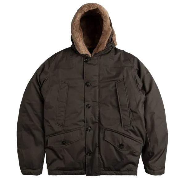 Куртка Reversible Cotton Parka Woolrich, зеленый