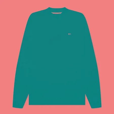 Мужской лонгслив Tommy Jeans High Neck, цвет чёрный, размер XXL