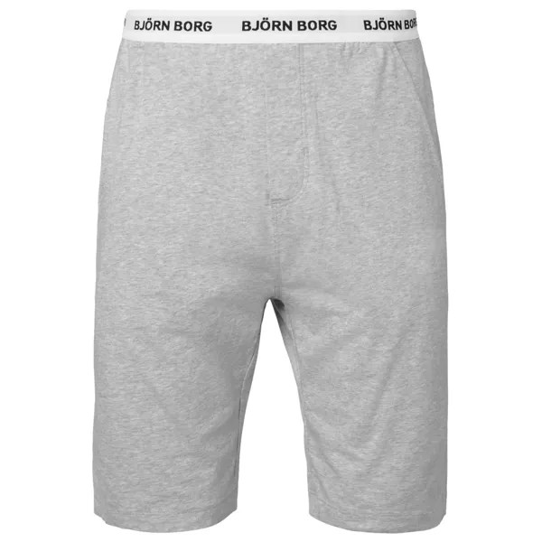 Тканевые шорты Björn Borg Core Loungewear, светло-серый