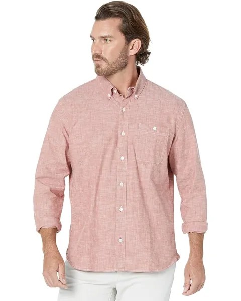 Рубашка L.L.Bean Comfort Stretch Chambray, цвет Pale Sienna