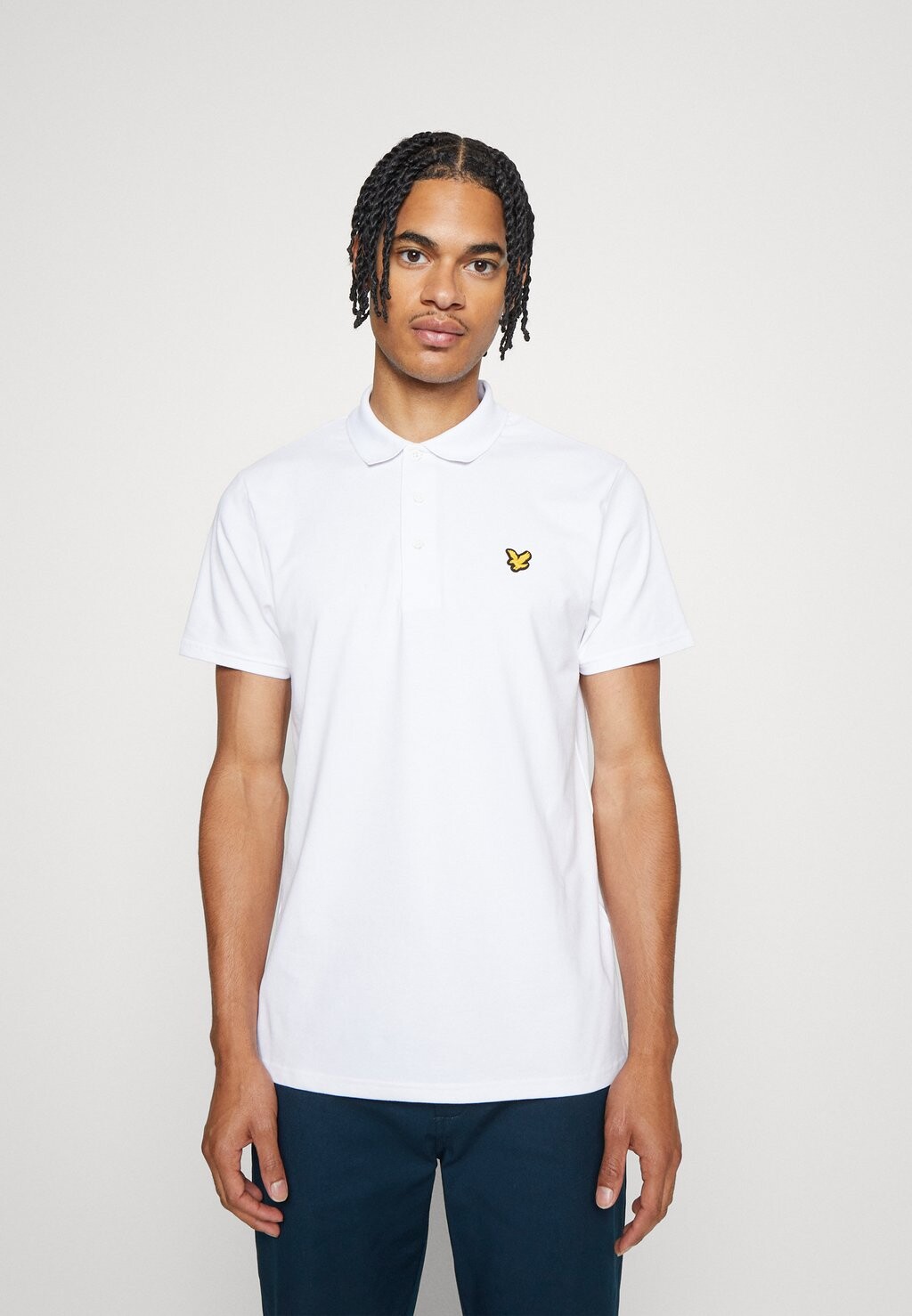 Рубашка-поло GOLF Lyle & Scott, белый
