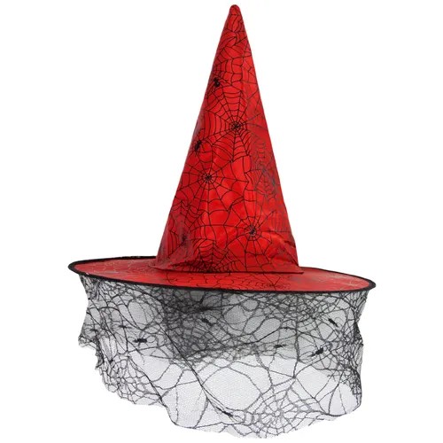 Шляпа Ведьмы Колдовская паутина, Красный