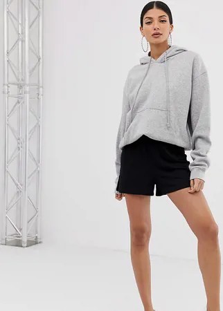 Юбка-шорты ASOS DESIGN Tall-Черный цвет