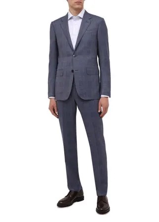 Костюм из шерсти и шелка Ermenegildo Zegna