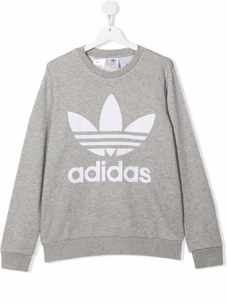 Adidas Kids толстовка с логотипом