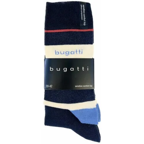 Носки Bugatti, размер 39-42, синий