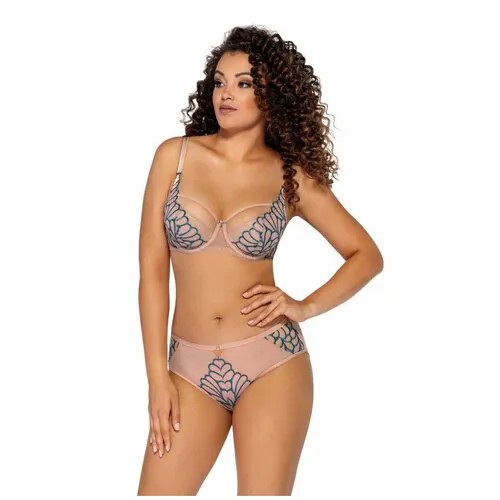 Трусы Ava Lingerie, размер XL, бежевый