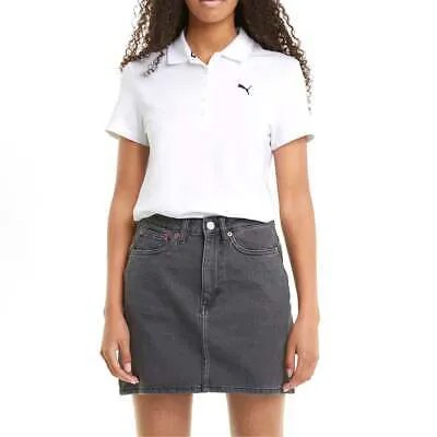 Рубашка поло с коротким рукавом Puma Essentials, женская, размер XXXL, повседневная, 58677952