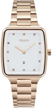 Fashion наручные  женские часы Obaku V271LDVWSV. Коллекция Links