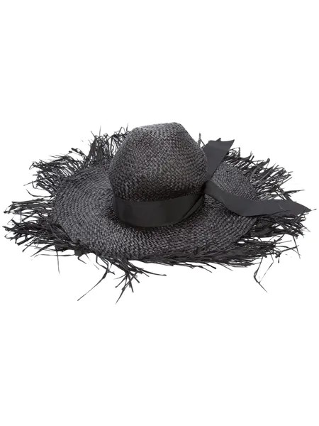 Gigi Burris Millinery шляпа с эффектом поношенности