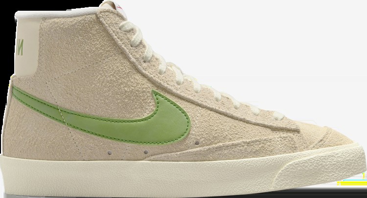 Кроссовки Wmns Blazer Mid '77 Vintage 'Muslin Chlorophyll', кремовый