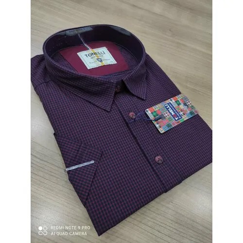 Рубашка Tonelli, размер 8XL, фиолетовый
