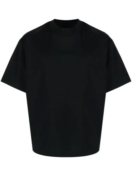 Neil Barrett crew-neck cotton T-shirt, черный