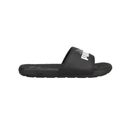 Черные повседневные сандалии для мальчиков Puma Cool Cat Leap Bx Slide Youth Boy 38362102